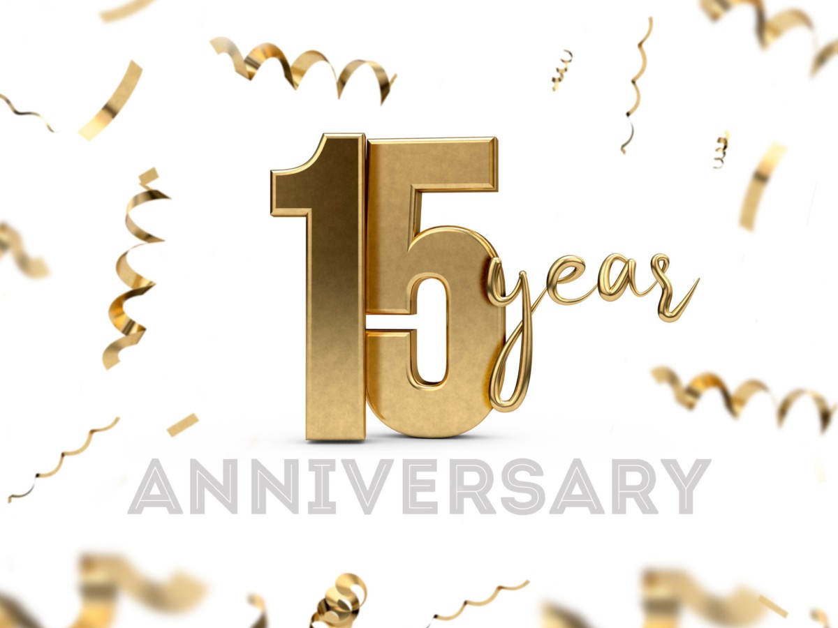 15th anniversary